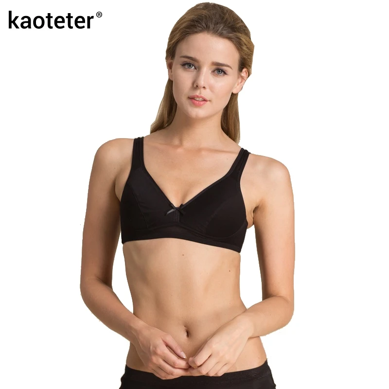 

100% Pure Silk Women's Bras Women Thin Seamless No Ring Female Comfortable One-piece Fashion Sexy Woman