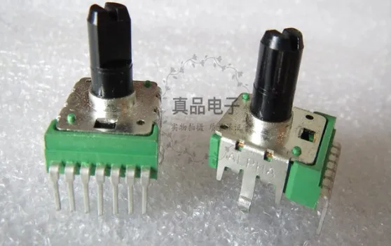 [VK] ALPHA Taiwan type 142 A100K double 7 feet electronic organ volume rotating potentiometer handle 13MM switch  Обустройство | Выключатели -32922890493