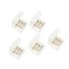 Soudage gratuit 3 broches pour WS2812B WS2811 LED bande de raccordement à Angle droit de 10MM pour ws2811 2812 bande d'éclairage ► Photo 3/6