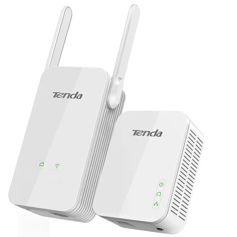 

Tenda AV1000 Powerline Wi-Fi Extender Kit with Gigabit Ethernet Ports/WiFi Clone/Home Plug AV2/Powerline 1000Mbps+WiFi 300Mbps