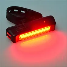 Высокое качество COB светодиодный велосипедный велосипед Велоспорт передний задний фонарь USB Перезаряжаемый 6 режимов Красный