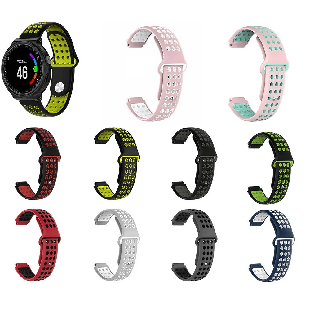 Сменный Браслет для часов, ремешок для наручных часов Garmin Forerunner 220 230 235 630 620 735XT Смарт-часы силиконовые браслеты спортивный браслет ремень