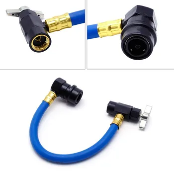 

10-1/2'' 600PSI R134A AC Auto Air Conditioning Recharge Hose Refrigerant Can Tap