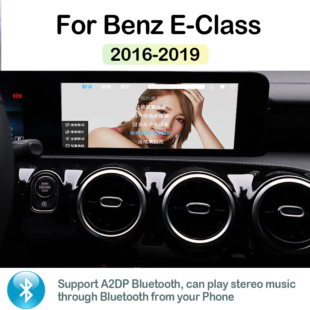 Discount Car Android for Mercedes Benz MB A Class W177 2016~2019 NTG touch Screen GPS Navigation stereo multimedia player Map Auto Radio 2