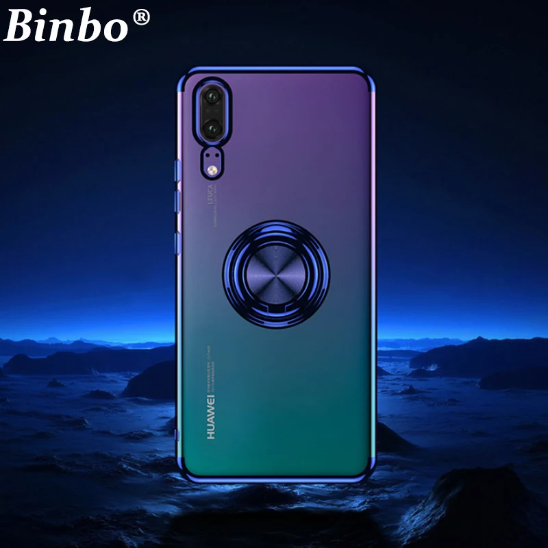 Чехол Alxun для Huawei P30 Pro автомобильный держатель Магнитная подставка кольцо на