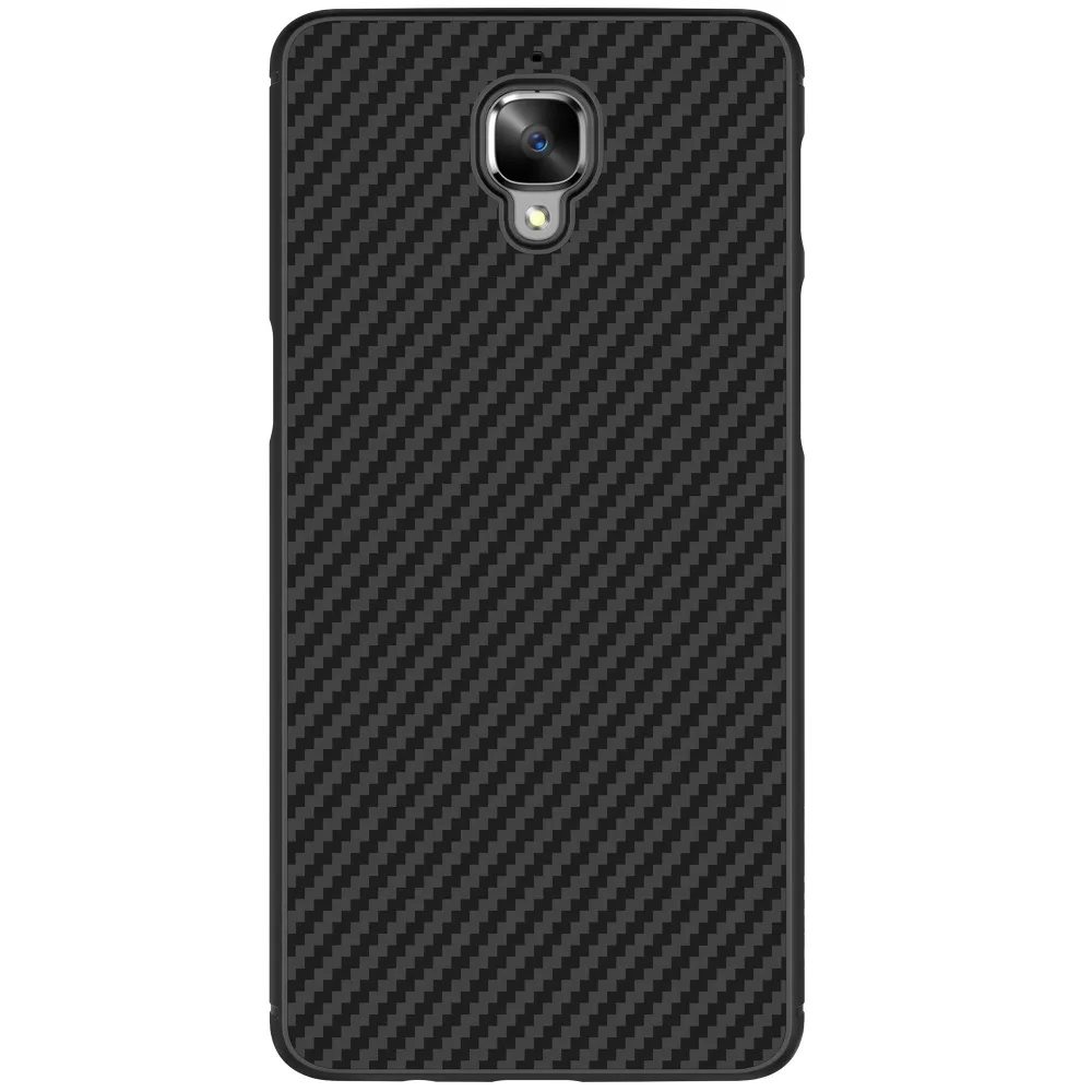  oneplus 3 nillkin synthetic fiber top phone case for oneplus 3 case oneplus 3 cover Hard Carbon Fiber PP Plastic Back Cover Case 