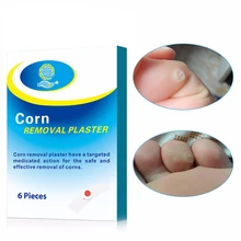 Kongdy Новое поступление 6 шт./кор. ног для снятия кулачков медицинский пластырь стопы кукурузы удаления патч здравоохранения болеутоляющее