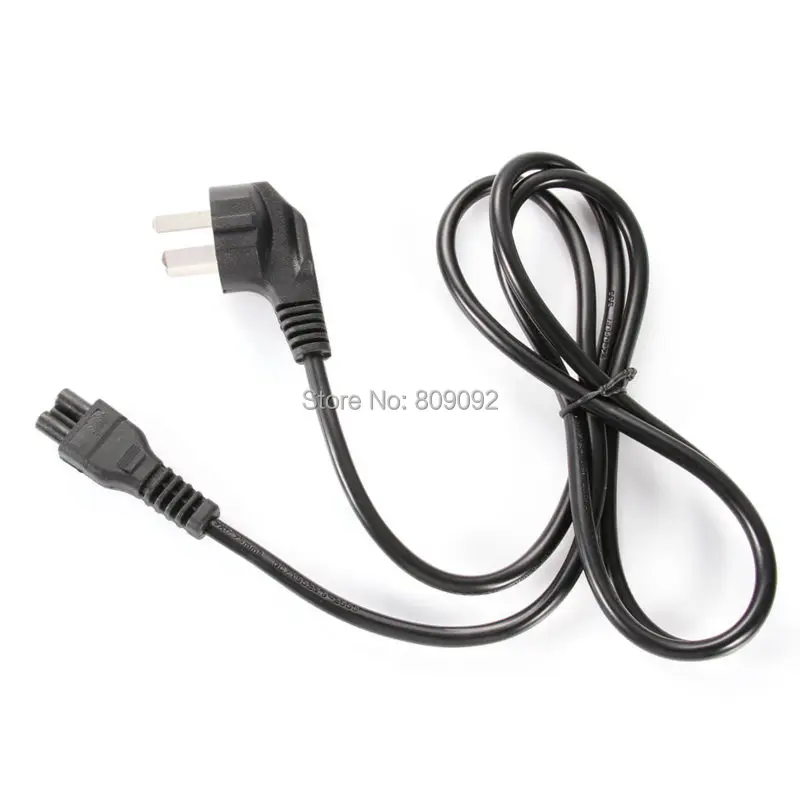Universal UK/AU/EU Plug C5 to 3-Pin Power Charger Cable