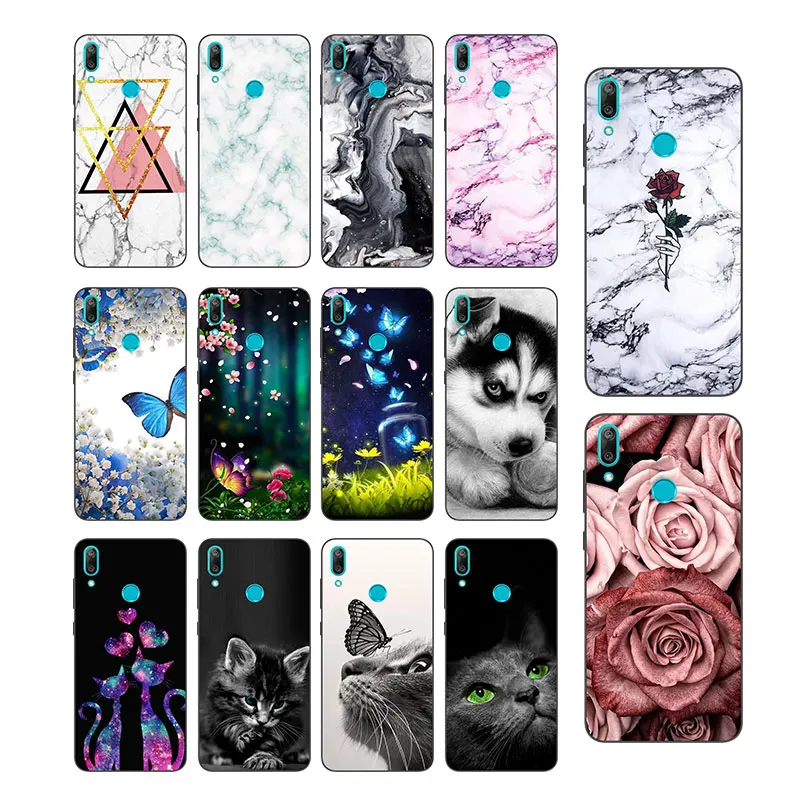 

6.3" Soft Silicon Funda Redmi Note 7 Phone Case For Xiaomi Redmi Note 7 Matte Case Cover Black TPU Redmi Note 7 Note7 Pro Coque
