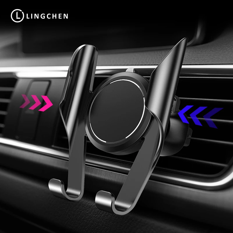 LINGCHEN Car font b Phone b font Holder 360 Rotation Holder for font b Phone b