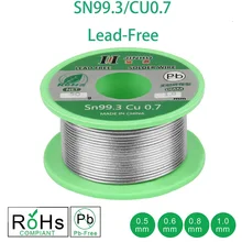 Núcleo sem chumbo sem chumbo da resina do fio 0.5-1.0mm da solda 50g para a solda elétrica rohs