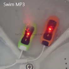 Горячее предложение Водонепроницаемый IPX8 Mp3 плеер 16 Гб ловкий спортивный зажим MP3 с FM плавательный наушник для дайвинга продвижение