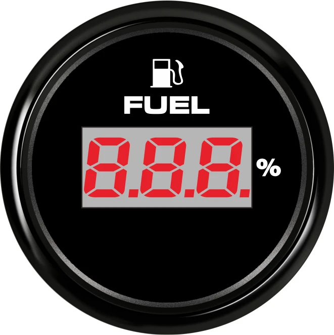 1pc new style 52mm digital fuel level gauge modification 0 190ohm fuel