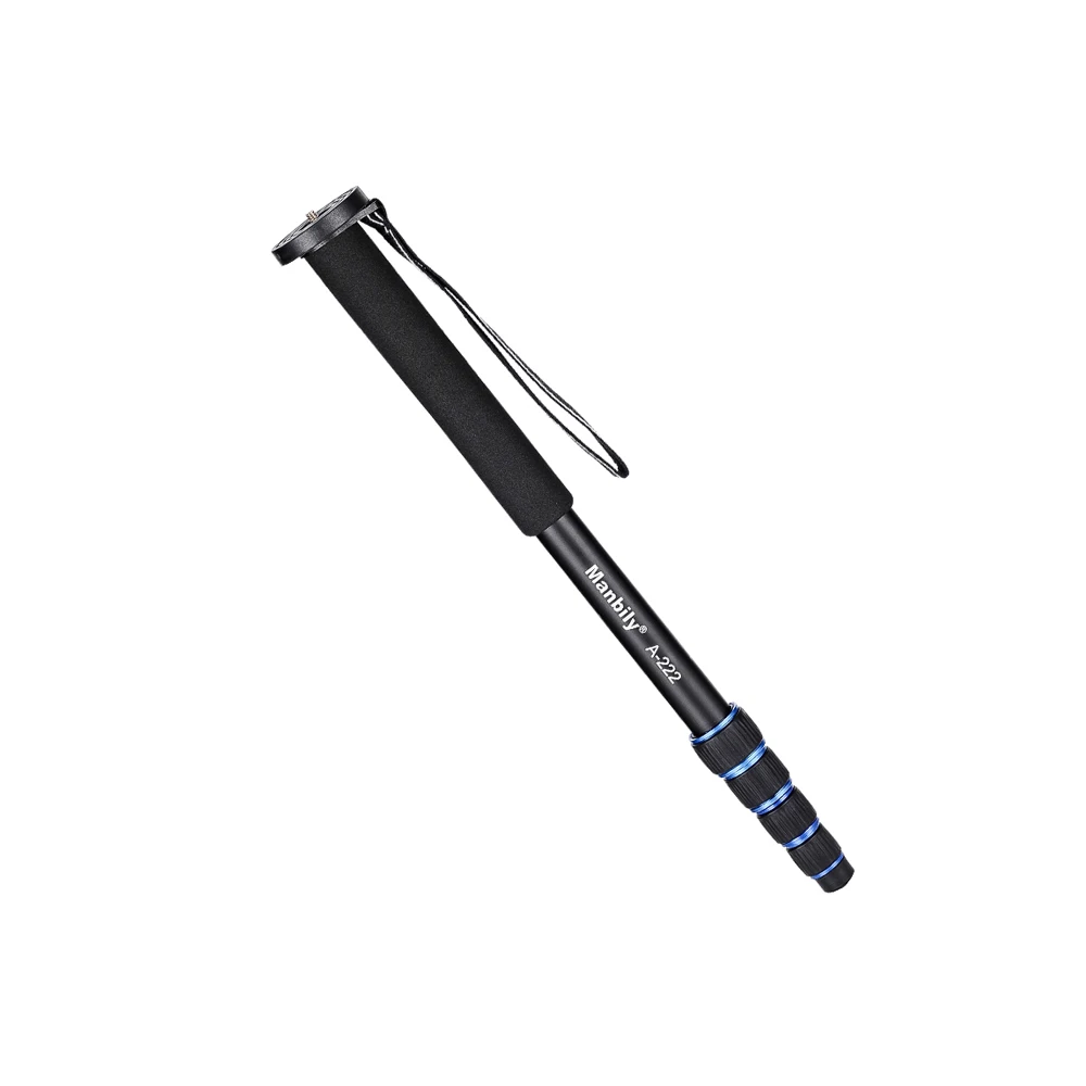 alumninum câmera unipod monopod flip lock com