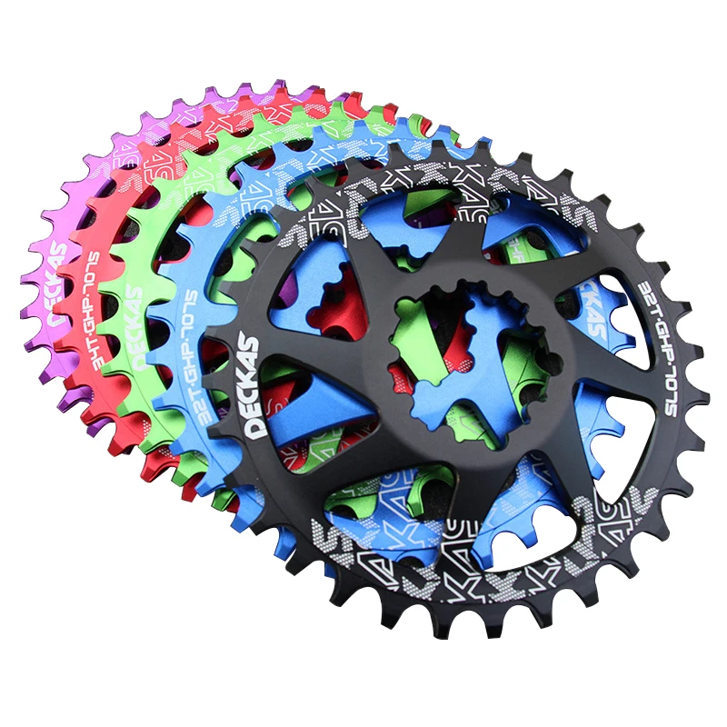 

32T/34T Plus Minus Teeth AL 7075 Alloy MTB Bike Bicycle Chainring Bike Round Chainwheel Cycle Crankset Bike Parts 5 Colors