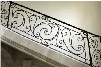 

Hench 100% handmade forged custom designs outdoor metal stair railing