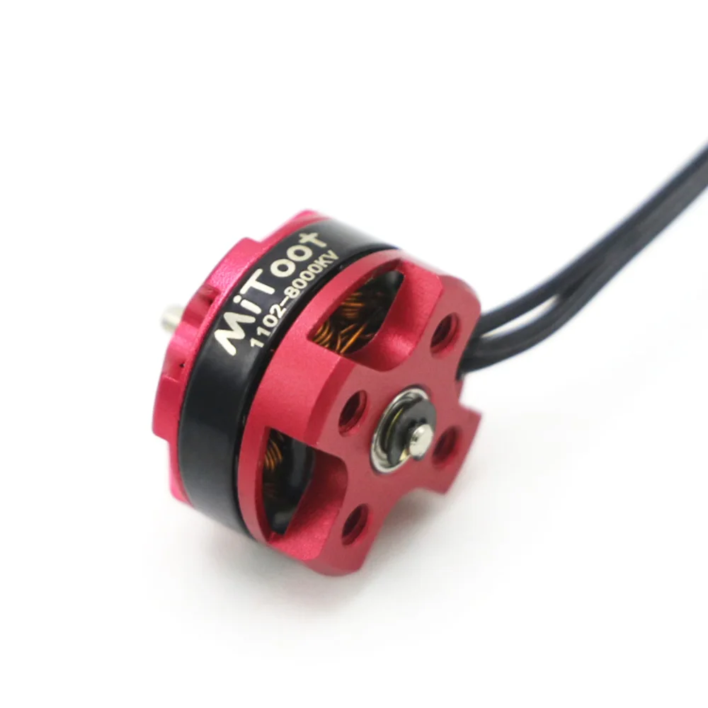 4 шт./лот Mitoot R1104 7500KV бесщеточный двигатель для 2030 3020 пропеллер RC гоночный гонщик Дрон Квадрокоптер