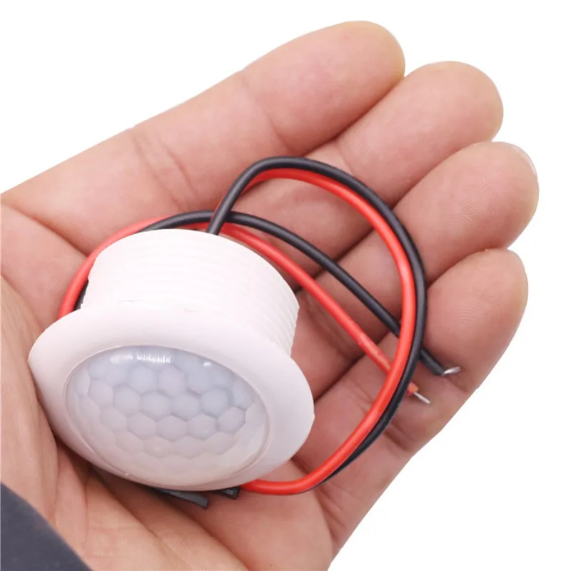 

Connector Wholesale 50 pcs LED human body infrared sensor probe switch 110V-220V Ceiling lamp sensor head modification Module