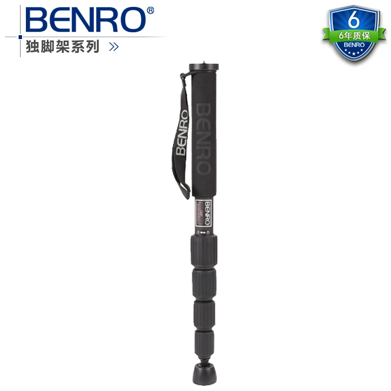 

New Benro c29t portable 5 horn frame professional carbon fiber monopod Max loading 10 KG only 0.41 free shipping