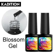 KADITION pintura de uñas flor arte de Gel de uñas DIY flor mágica transparente efecto de floración esmalte remojo de Gel de dibujo de pegamento UV barniz