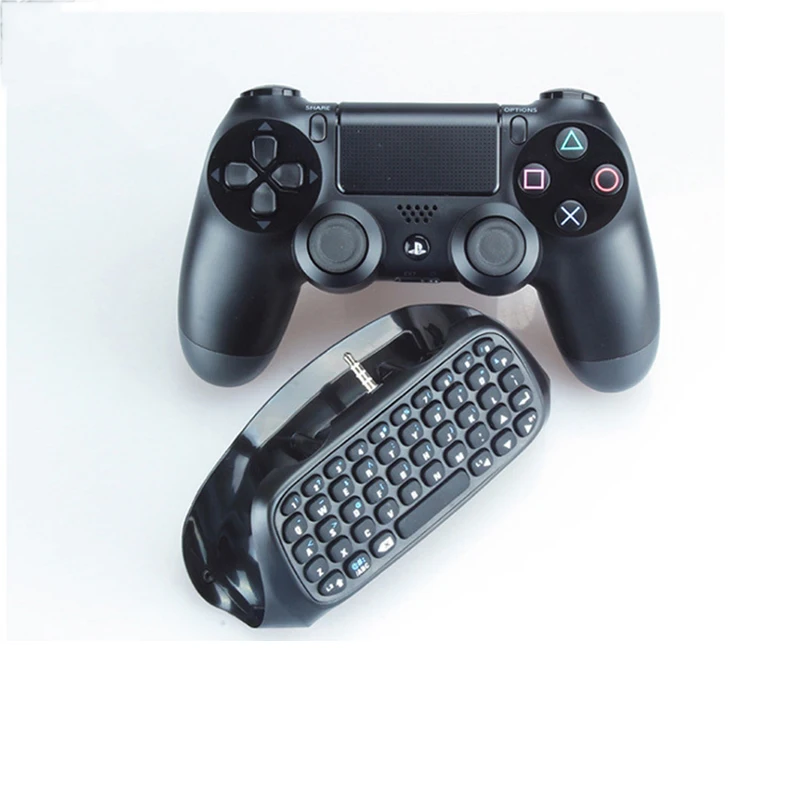 PS4 Accessories Joystick Wireless Chatpad Play Station 4 Message Keyboard for Playstation Game Gaming Controller | Электроника