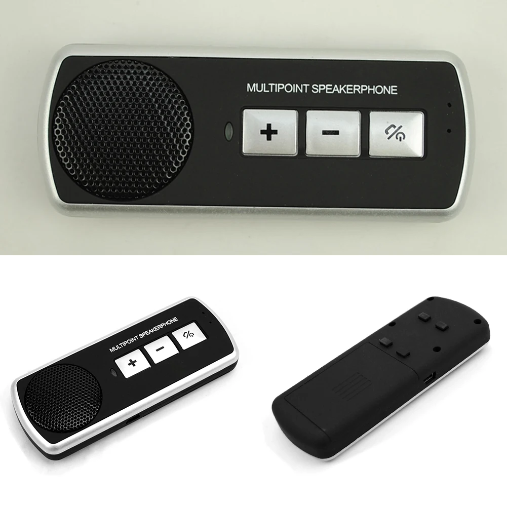 Multipoint солнцезащитный козырек Универсальный вызова Bluetooth V4.0 легко Установка для