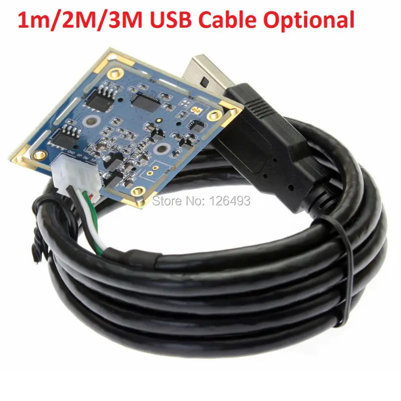 Full HD 1080P Мини CMOS OV2710 30fps/60fps Автофокус 100 градусов широкоугольный микро usb модуль