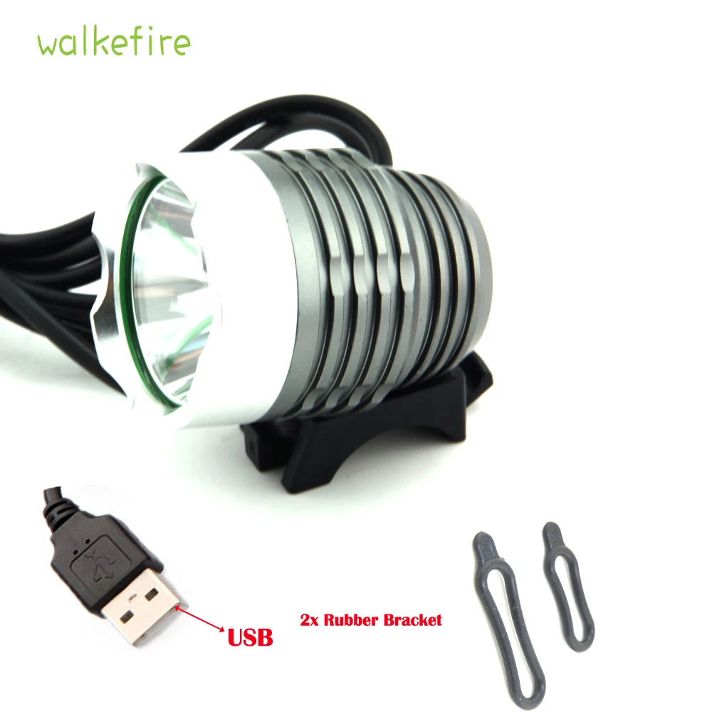 

luces led bicicleta USB 1200 Lumen XM-L T6 LED Bicycle Headlight Waterpoof Bike Light Lamp Cycling Bike Bicycle Front Light