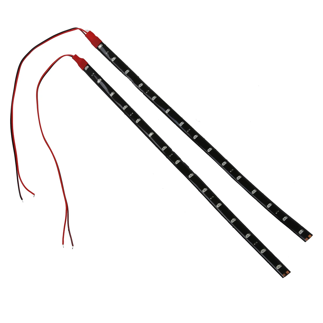 

Promotion! 2 x String Lights 15 LED Strips 30 cm Red Light Chain 12V