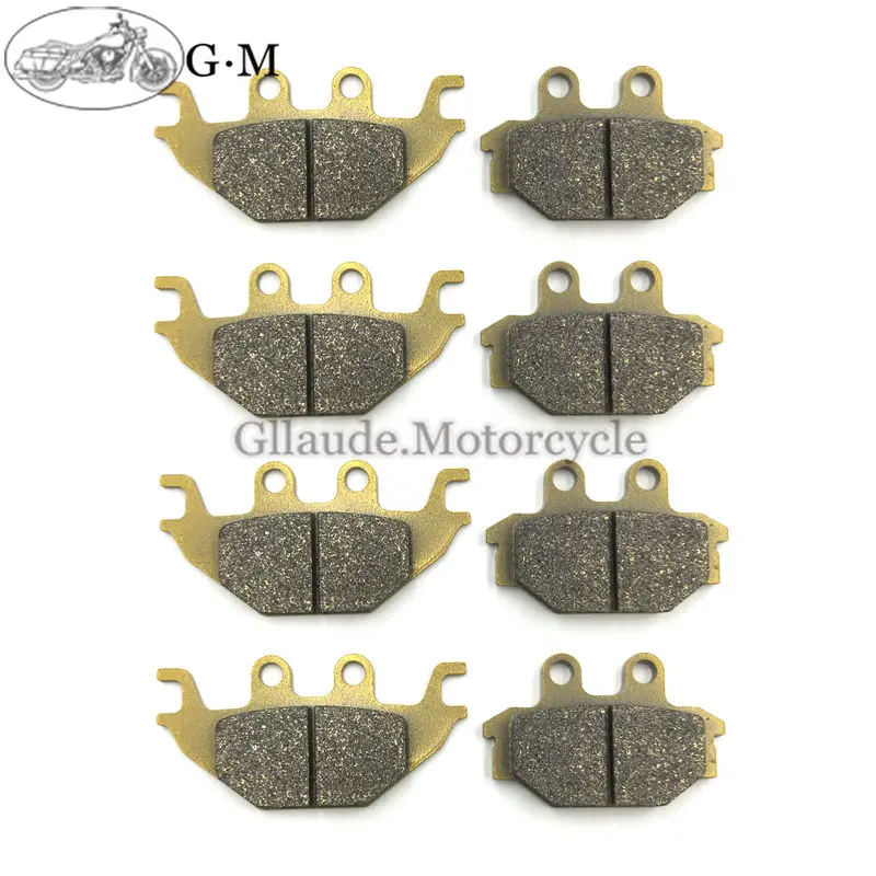 

Motorcycle Front / Rear Brake Pads For KYMCO MXU 500 Carb Model 2005-2009 MXU 300 2006-2017 UXV 500 4X4 2008-2021 MXU 450i 15-21