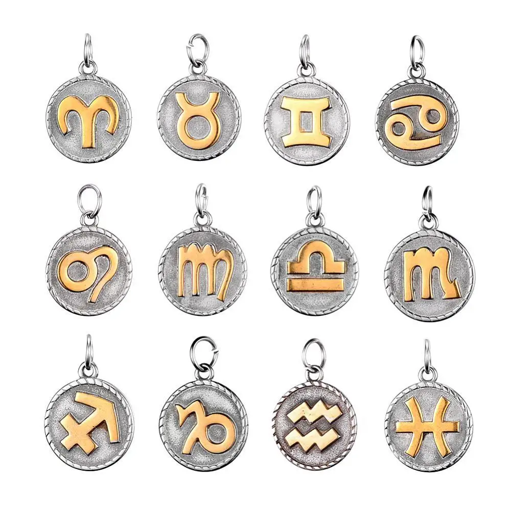 stainless steel round pendant
