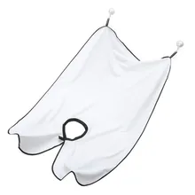 Pongee Beard Care Shave Apron Bib Trimmer Facial Hair Cape Sink Color Random