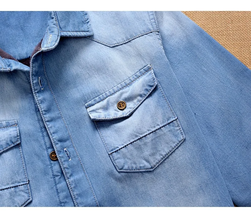 winter thickner denim shirts 1