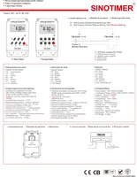 Heavy Load 30A 230Vac 12V DC 7 Days Weekly Digital Electronic Lighting Timer with MINI Size and Power Direct Output 2