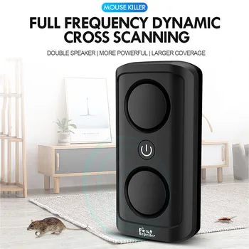 

Hot NEW Ultrasonic Pest Repellent Intelligent Conversion Frequency Plug in Rodent Repeller HY99