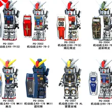 80 супер героев мобильный костюм броня семян RX-178 MK-11 RX79 RX-78-2 Блоки Модель, подарок для детей игрушки совместимый рис