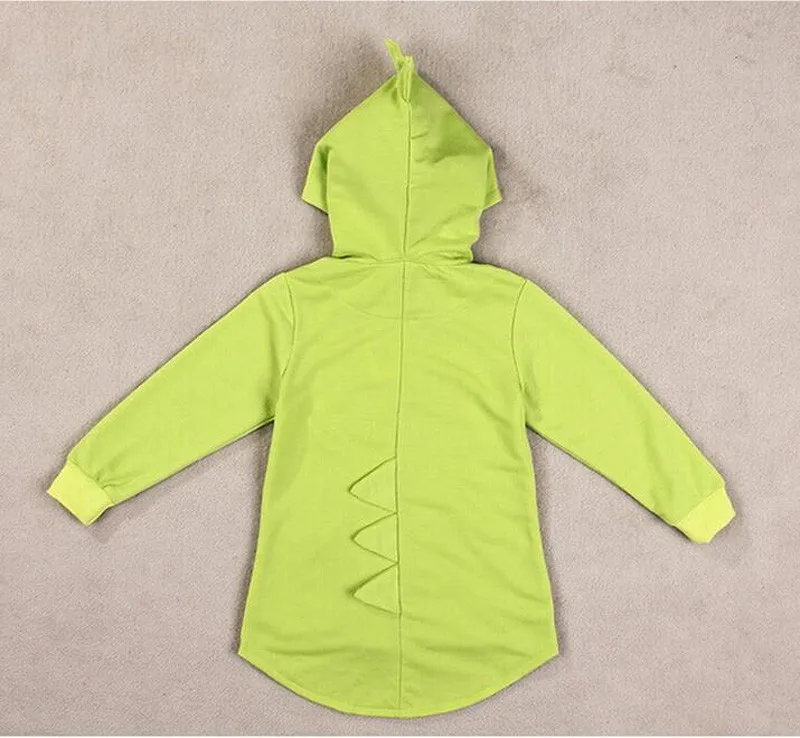 Spring 2017 Boys Girls Coat Dinosaur Modelling Hooded Jacket Kids Outerwear Coat Baby Autumn New Fashion Jacket Children Clothes-15