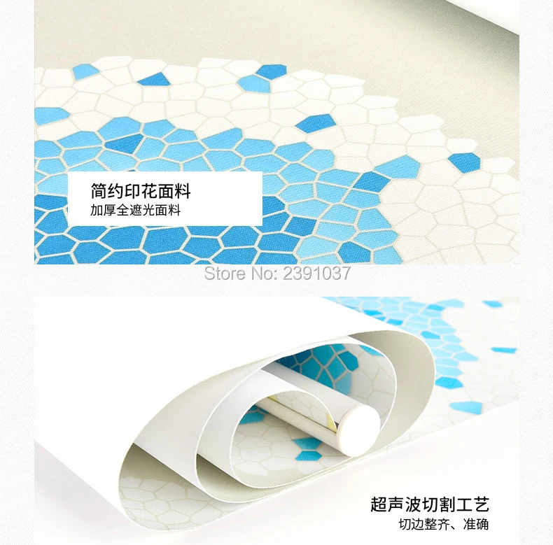 Thermal Insulated Cordless 100% Polyester Roller Blinds for Sun Protection image 4