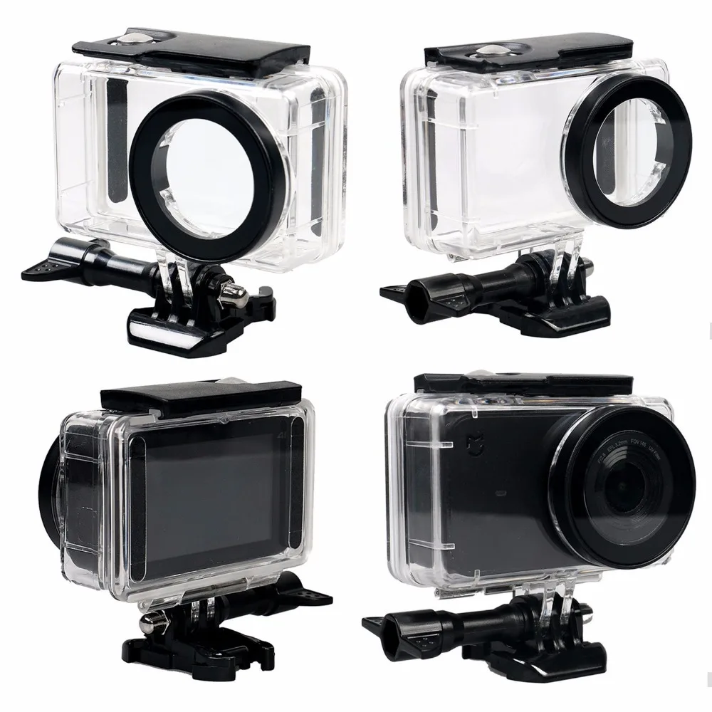 Аксессуары для Mijia водонепроницаемый корпус+ корпус рамки+ Корпус кожи+ крышка объектива+ Защитная пленка+ сумка для хранения Xiaomi Mijia 4K камера