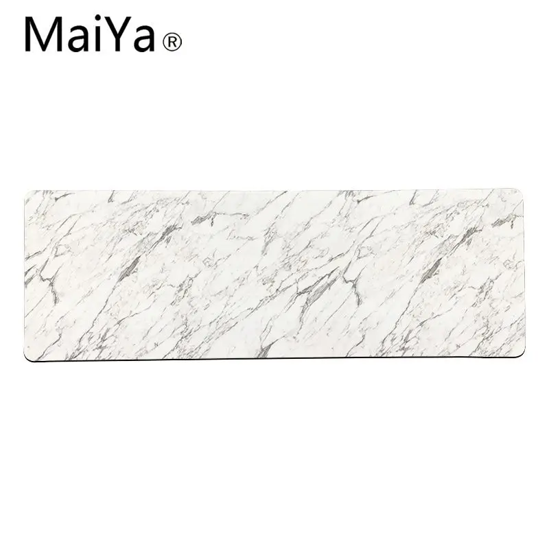 Maiya Top Quality golden white marble Keyboards Mat Rubber Gaming mousepad Desk Mat Free Shipping Large Mouse Pad Keyboards Mat