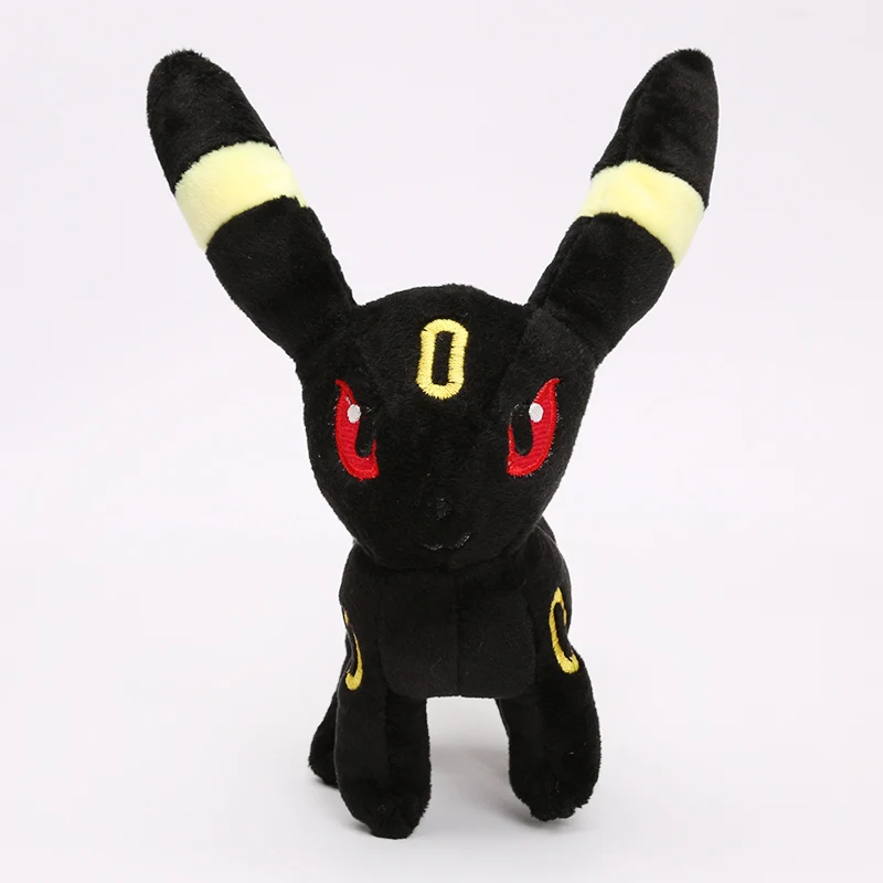 9 стильных карманных Eevee Espeon плюшевых Umbreon Glaceon Vaporeon Flareon Jolteon чучела животных плюшевые куклы рождественские подарки 17-24 см - Цвет: Umbreon