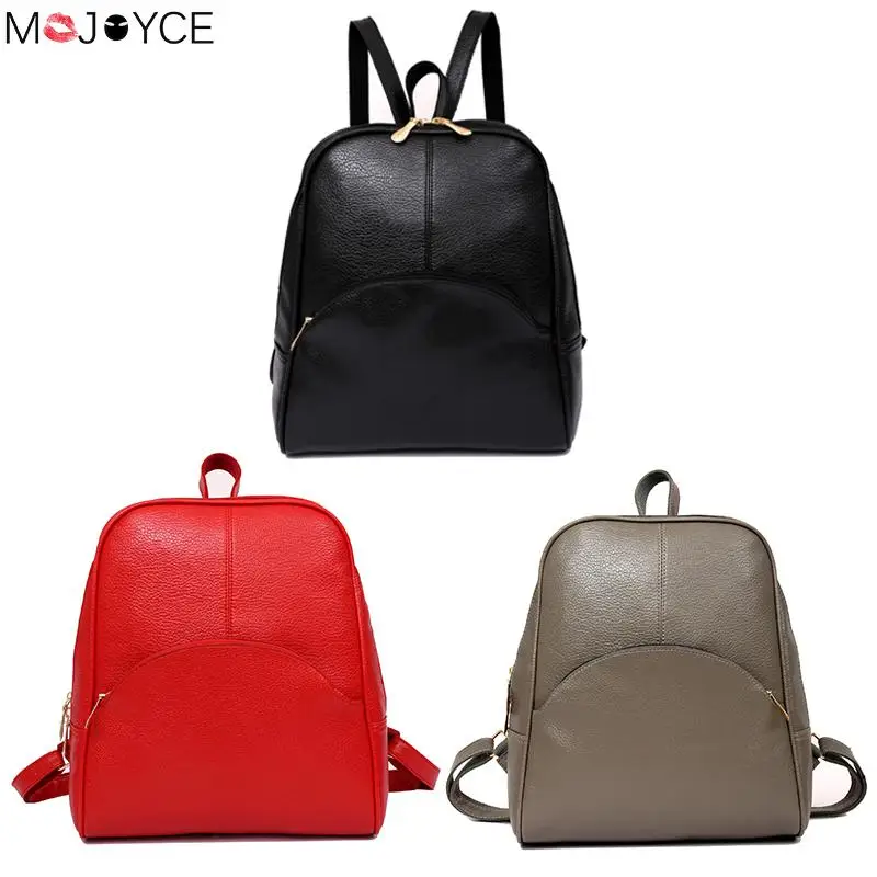 Высокое качество из искусственной кожи Для женщин рюкзак mochila большой Ёмкость
