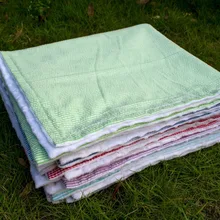 Летний seersuck сверхмягкий комфортный плюшевое детское одеялко многоцветное одеяло с minky с точечным рельефом