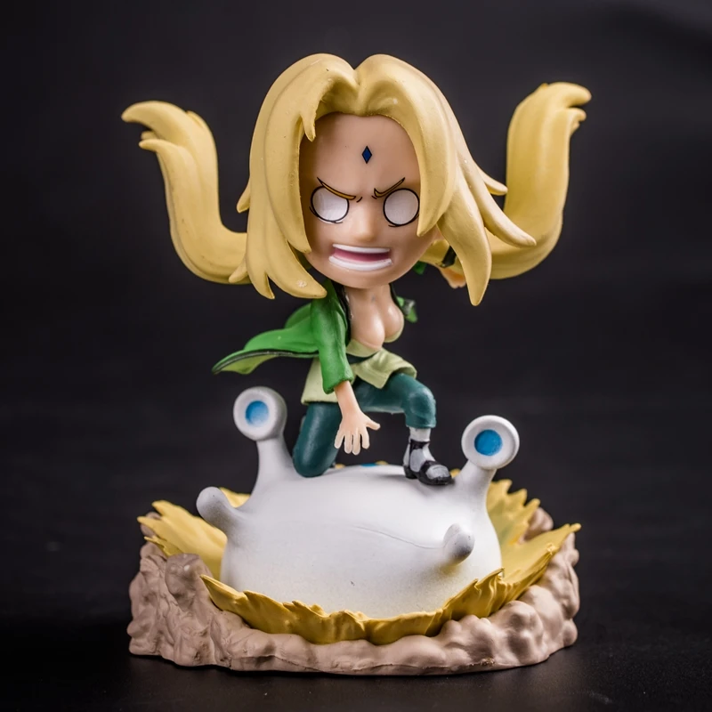 Наруто: Shippuden Q версия трех Forbearance Jiraiya Orochimaru Tsunade аниме модель Рождественский