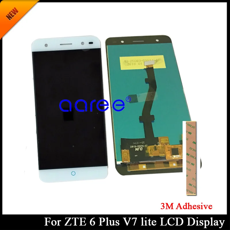 100% протестированный ЖК дисплей для ZTE Blade V6 Plus PLUS V7 Lite сенсорный экран с