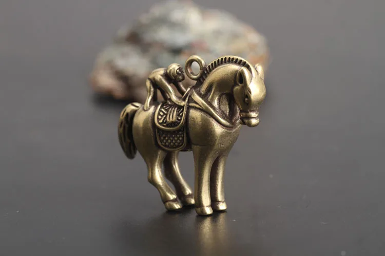 Monkey Horse Keychains (3)