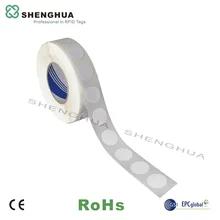 1000 шт./упак. Пассивные RFID метки NFC Стикеры 13.56 мГц Высокая Частота Дешевые Клей NFC label для мобильного телефона