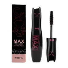 YOST-Manshili Объемная тушь для ресниц Черная Водонепроницаемая завивка и толстый макияж ресниц для глаз