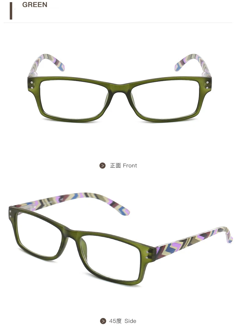 VCKA женские мужские с плоским верхом карман Изящные Очки для чтения легкий Дешевые Прямоугольные Presbiopia читателей очки + 1,0 до 4,0