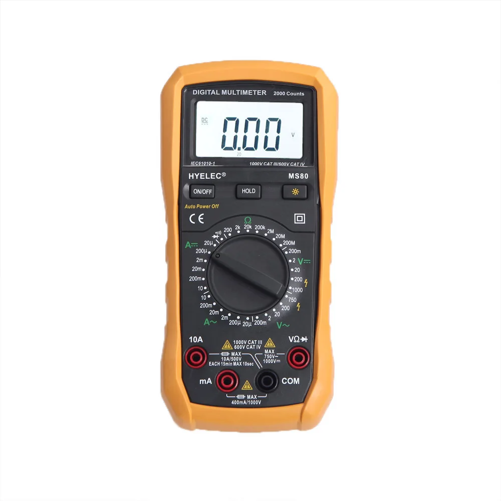 

Mini Digital Multimeter Voltage Current Resistance Precision multimetro electrician diagnostic-tool tester measuring instruments